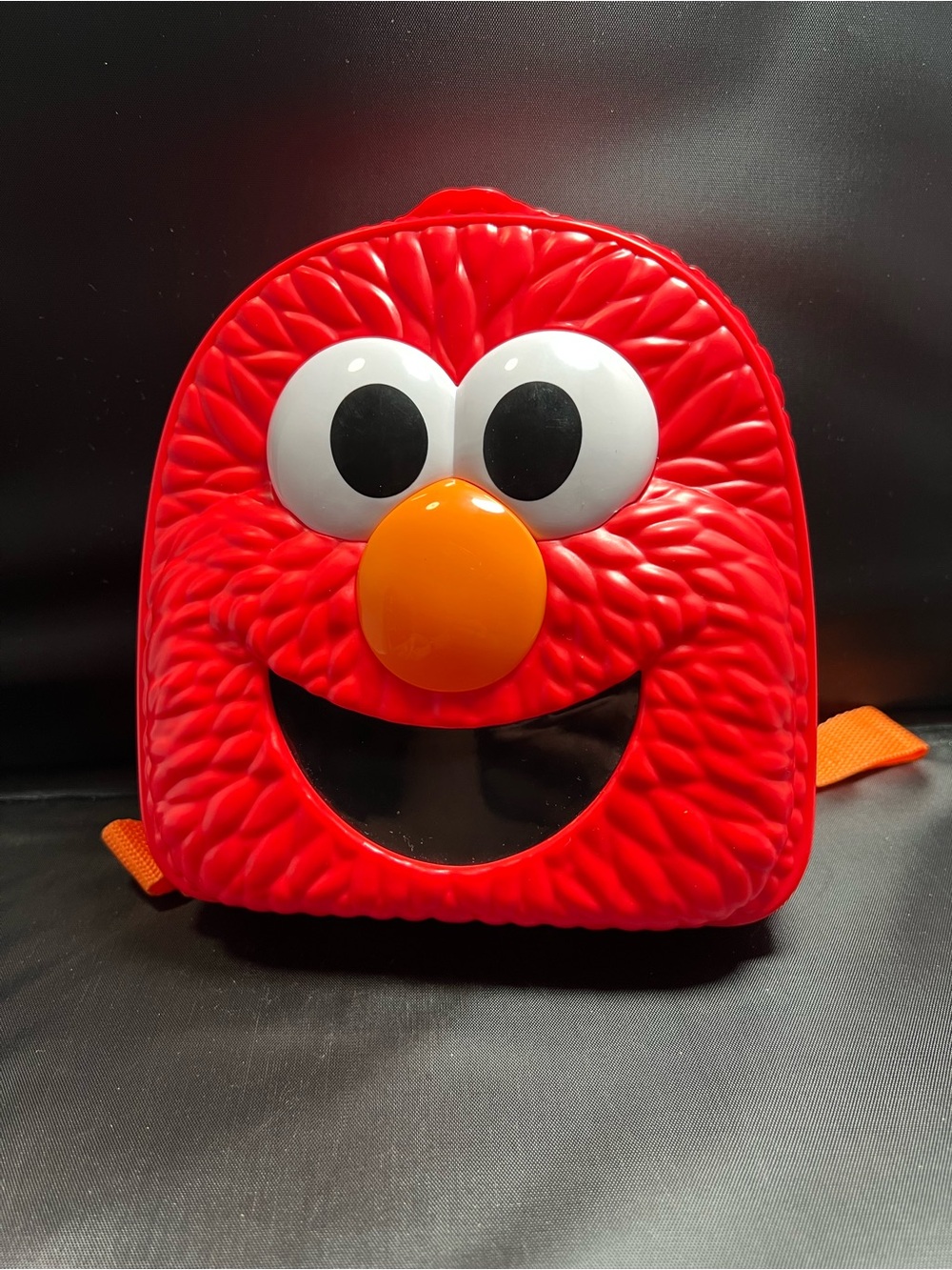 Sesame Street Elmo Molded Plastic Face Mini Backpack